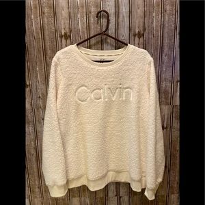 Calvin Klein Sherpa sweatshirt!